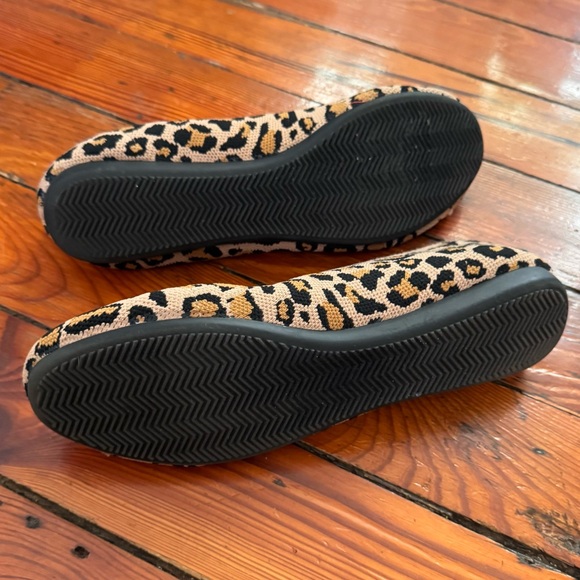 Steven New York by Steve Madden Leopard Print Bandour Ballet Flats Size 10 - Picture 7 of 7